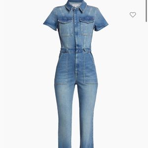Good American Denim Jumpsuit